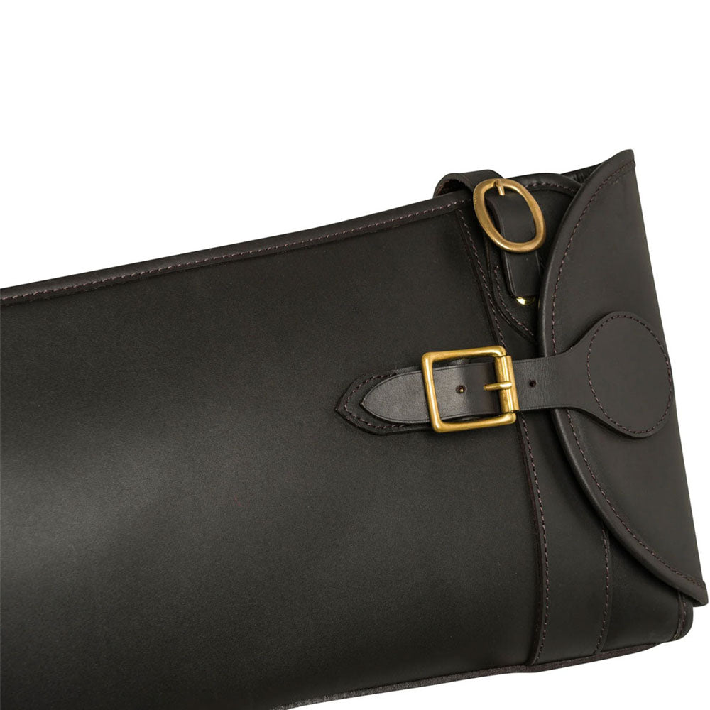 Terrain EVO Dark Brown Leather Gun Case 140cm