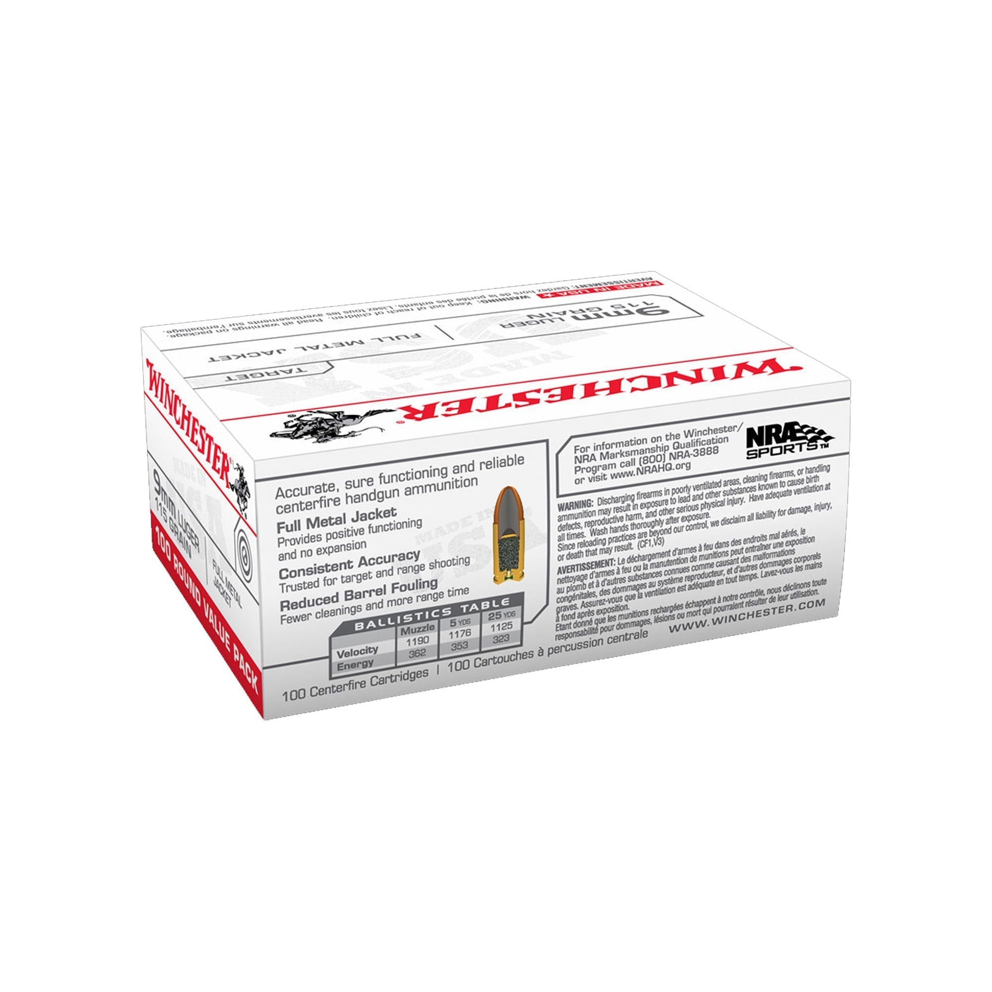 Value Pack 9mm 115gr FMJ
