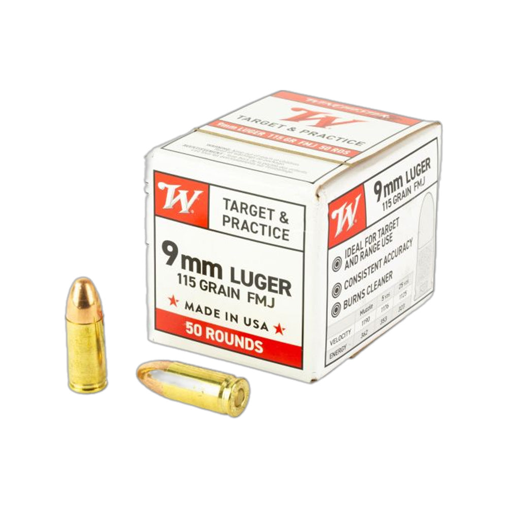 9mm USA Para 115gr FMJ