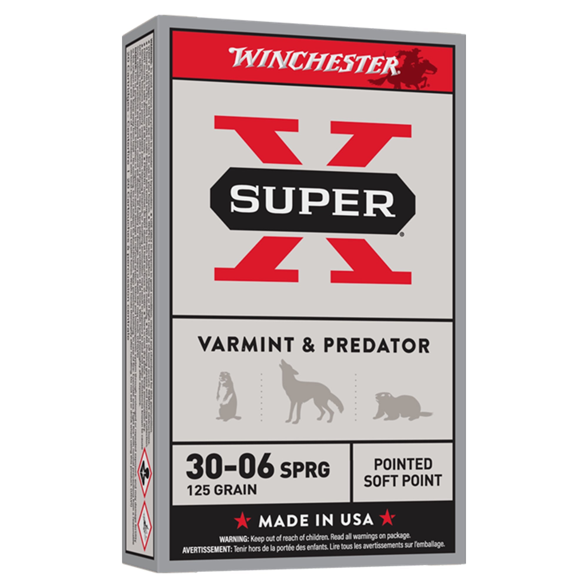 Super X 30-06 125gr PSP