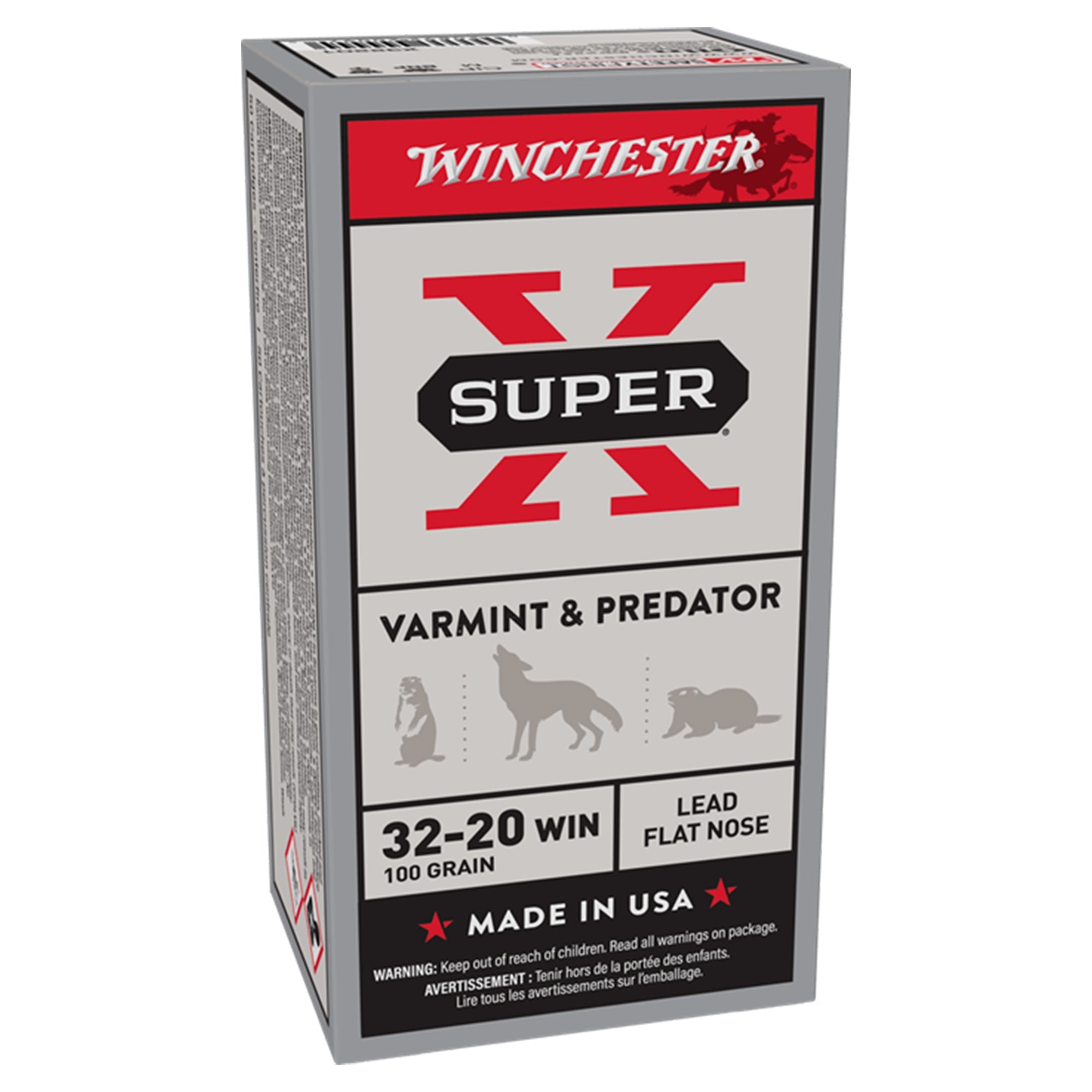 Super X 32-20Win 100gr Lead